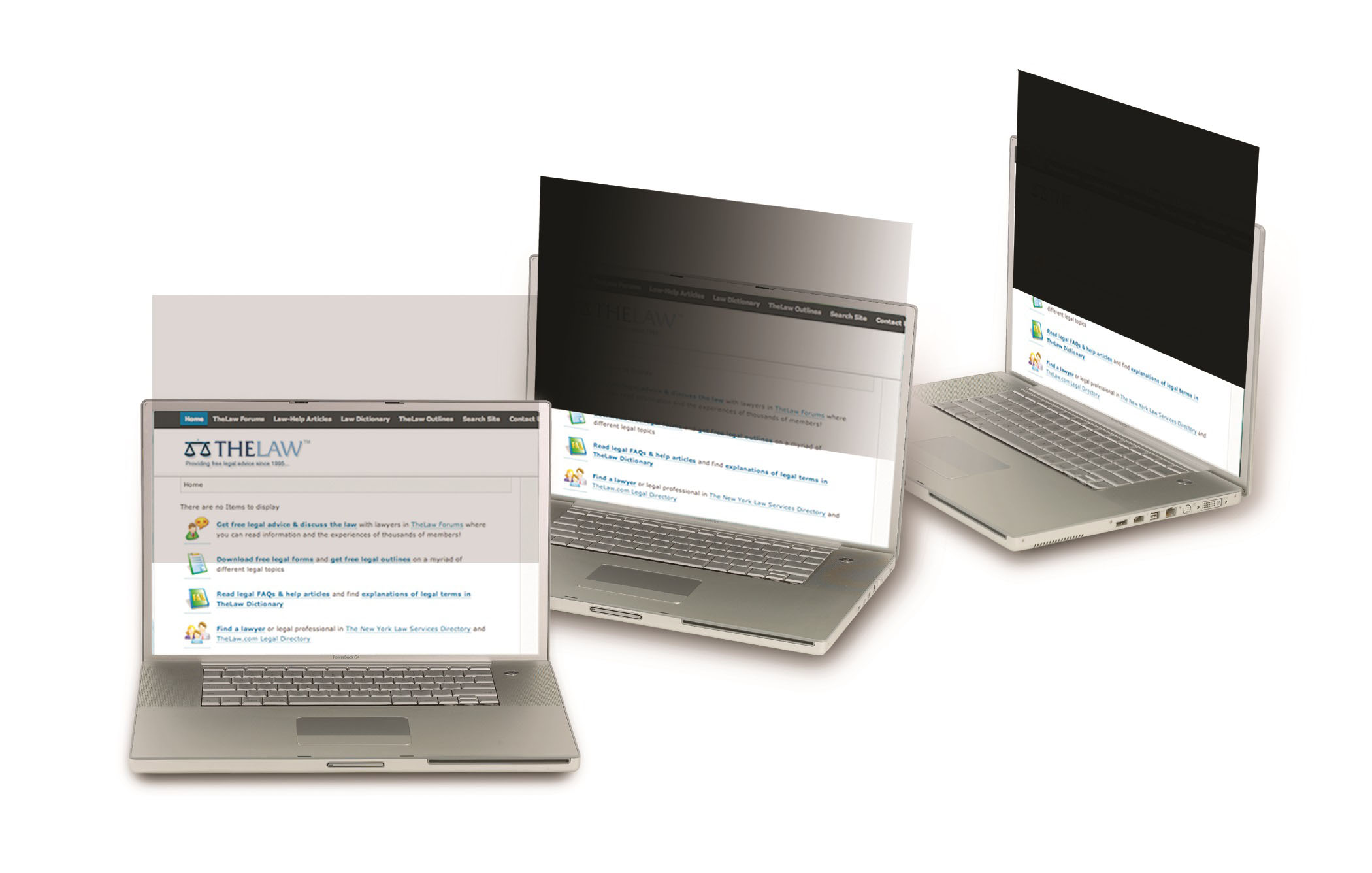 Пленки 3М ™ для защиты визуальной информации на ноутбуке