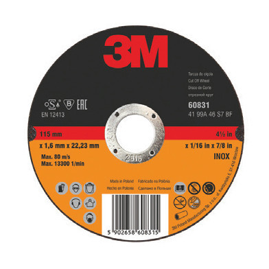 3M™ 62920 отрезной диск по металлу Inox (230х22х2 мм)